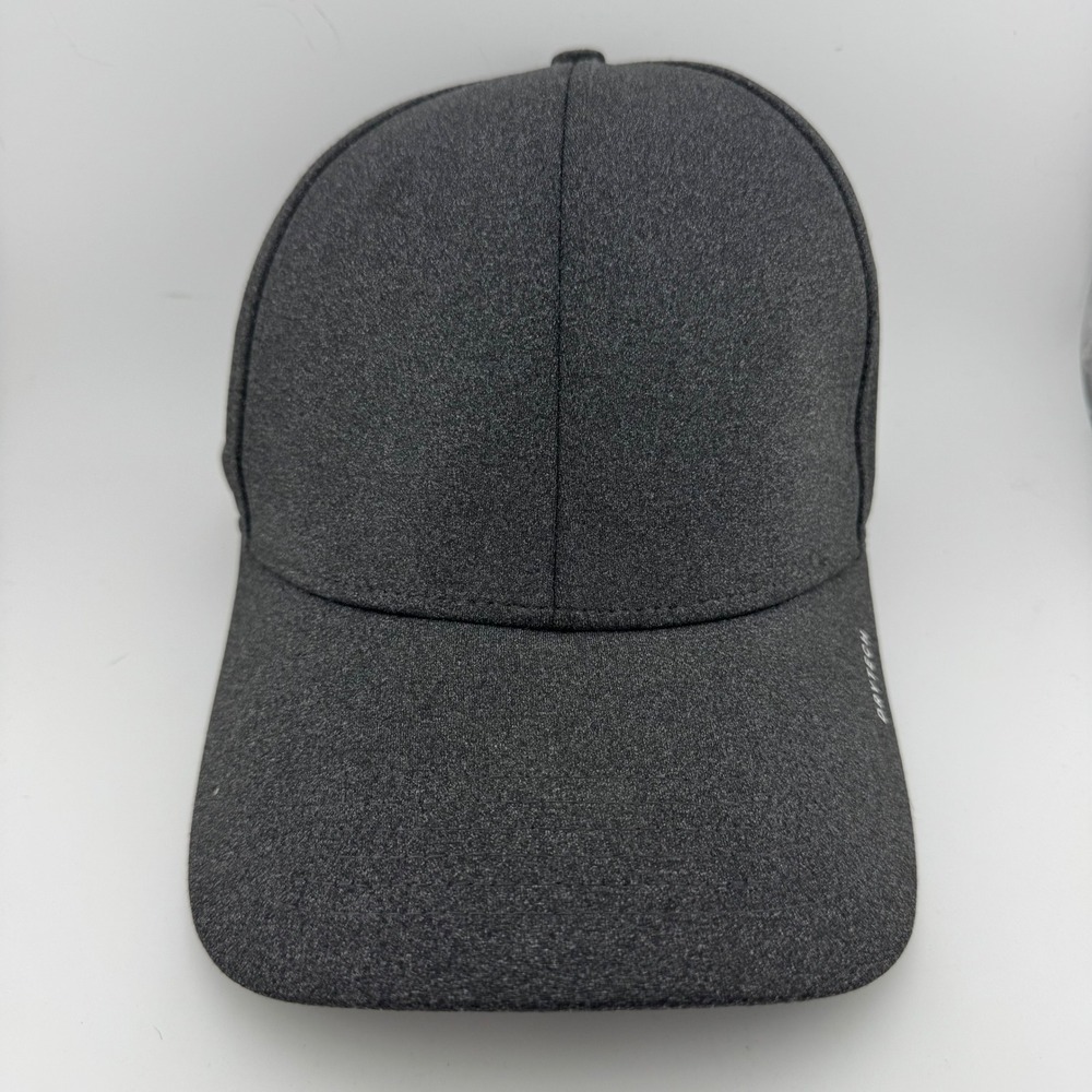 11 Degrees Mens Drytech Performance Hat Size XXL Charcoal Grey Laser Cut Cap